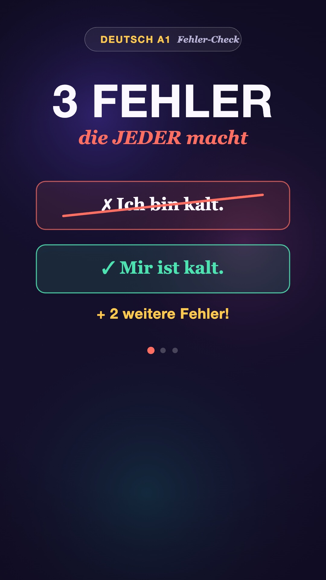 3 Deutsche Fehler, die JEDER macht! 😱 #Shorts